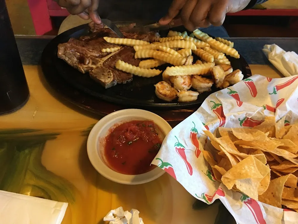 Steak and Shrimp